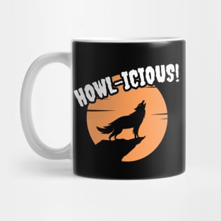 Trick-or-Treat Time: Join the 'Howl-icious' Candy Hunt! Mug